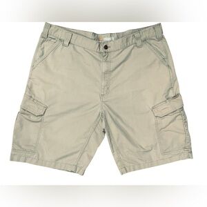 Carhartt Men’s Relaxed Fit Cargo Shorts Beige Size 42